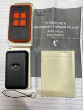 2 SETS DC 4-Channel 443MHz Wireless RF Remote Control Relay Switch w 2 Receiver