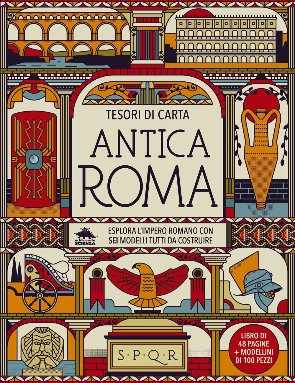 9788893931908 Antica Roma. Ediz. a colori. Con 6 modellini da costruire - Nancy