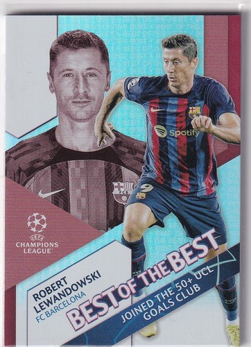 Topps Champions Competition 22/23 Nr. BB-9 Robert Lewandowski Lo mejor de lo mejor - Imagen 1 de 2