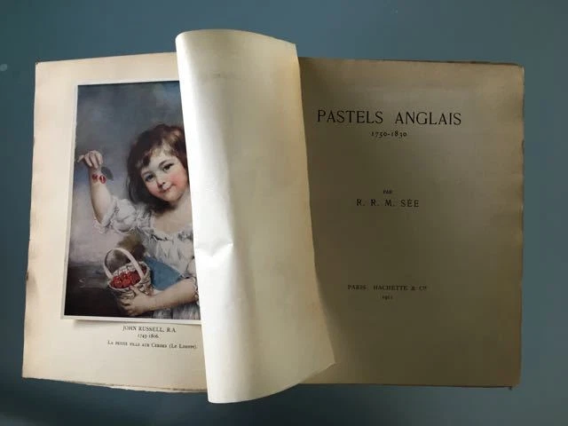 Pastels-Anglais 1750-1830 - Paris Hachette 1911 (volume in francese)  - Immagine 2 di 2