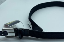 NWT Men's Polo Ralph Lauren Braided Leather -Trimmed Belt Black 0027