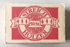 Streichhölzer,  Zündhölzer,  Werbung,  KM ZÜNDHOLZ INTERNATIONAL,  Matches