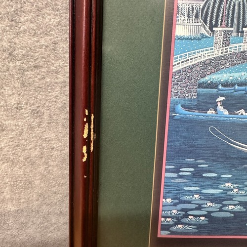 Vtg. Painting "PLEASANT SUNDAY " Calendar Print by Charles Wysocki Signed Framed - Picture 20 of 22