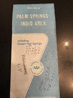 1989 Palm Springs - Indio Area Map  AAA Mid century — photo 1