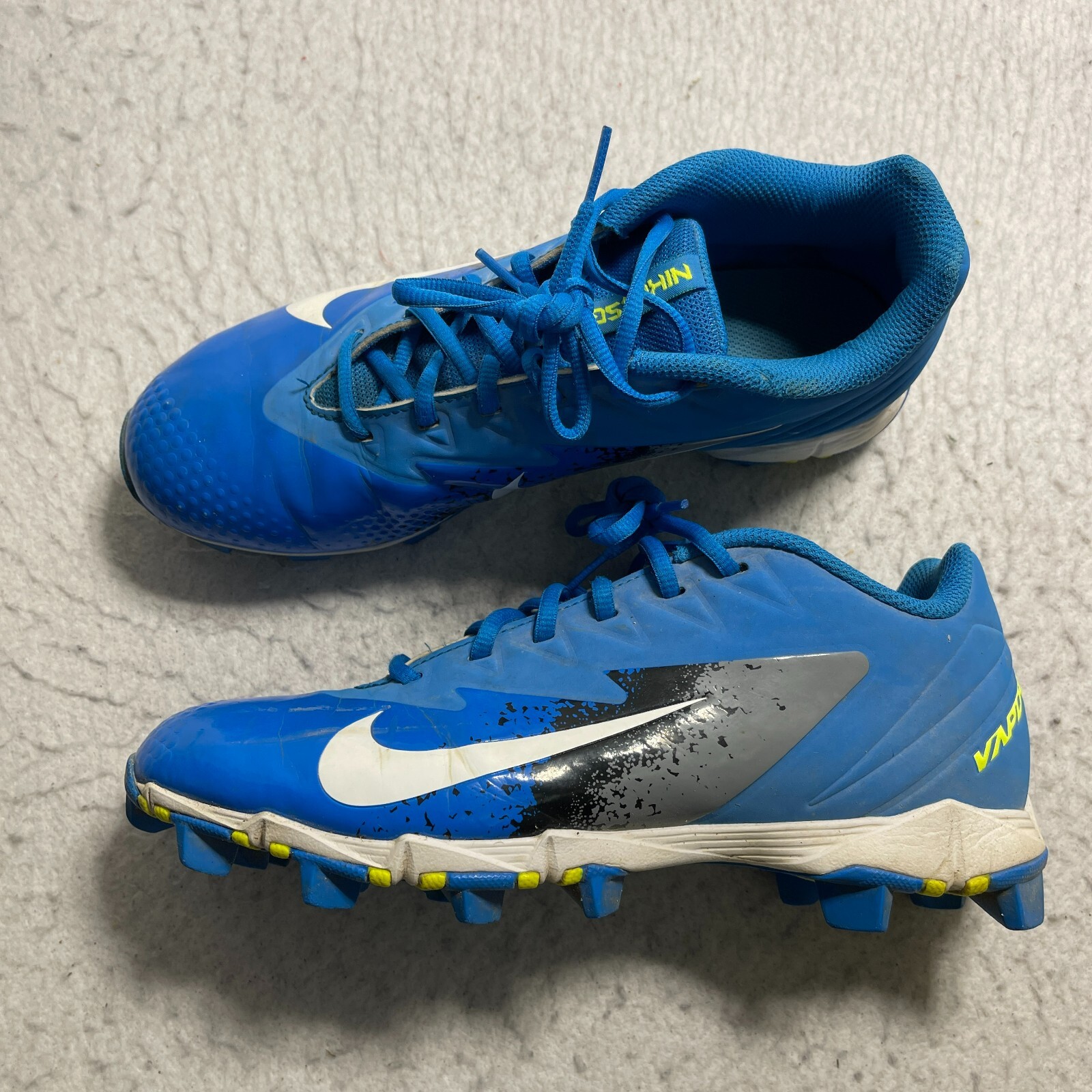 Nike Baseball Cleats Mens US 8.5 Blue 