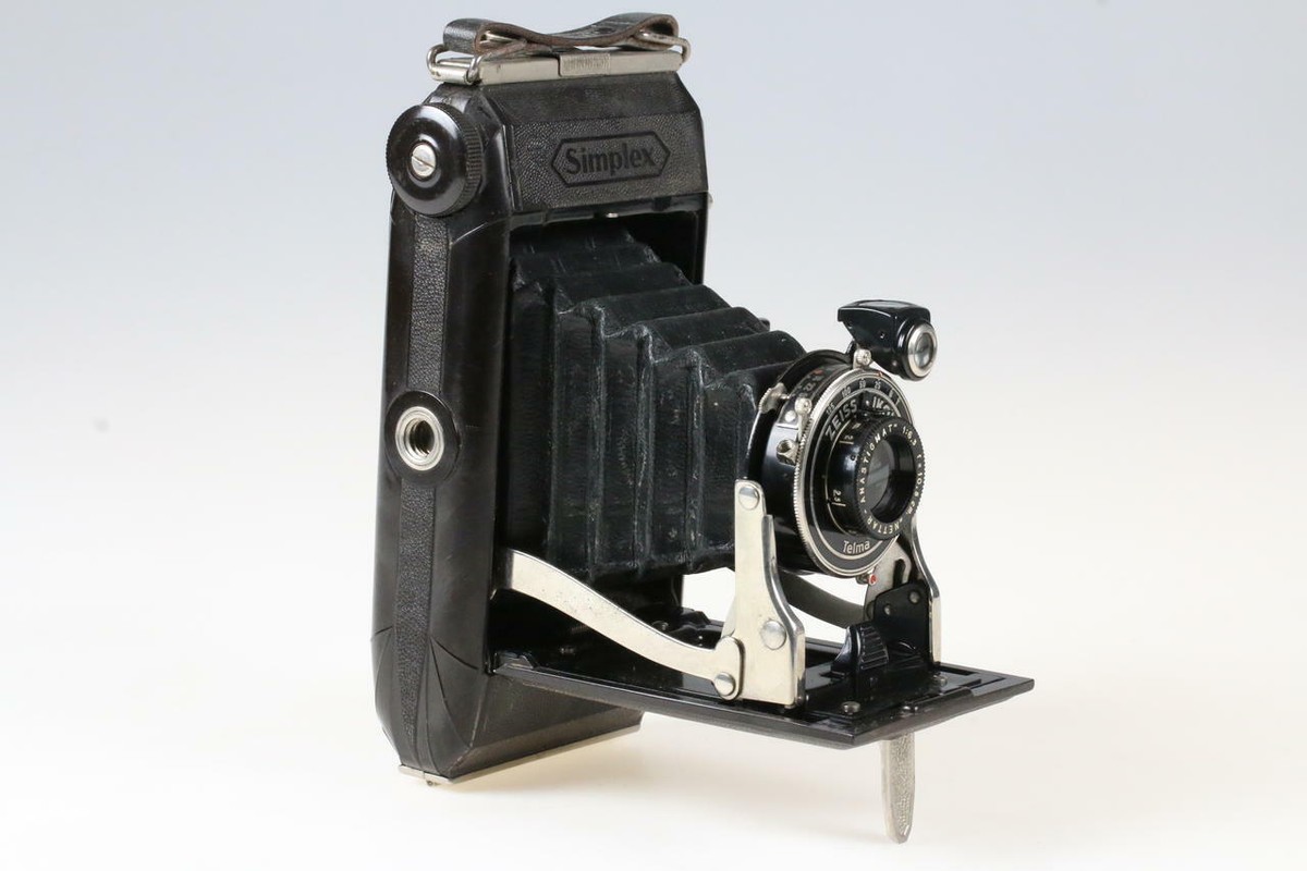 Appareil Photo Zeiss Ikon Simplex 511/2 - Objectif 1:6,3 F=10,5cm, Avec étui