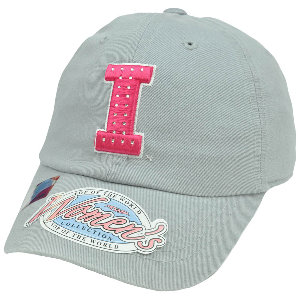 NCAA Top of The World Idaho Vandals Womens Ladies Hat Cap Relaxed Fit Slouched, Women's, Gray
