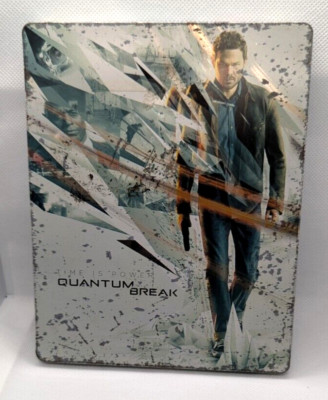 Quantum Break (Microsoft Xbox One, 2016) Steelbook Collector's Edition - w/Disc