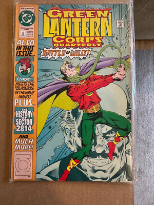 Green Lantern Corps Quarterly 1992 #2 Battle of Wills Near Mint