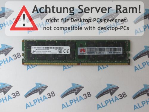 Micron 16 GB Rdimm ECC Reg DDR4-2133 Supermicro X10DGQ Serveur RAM