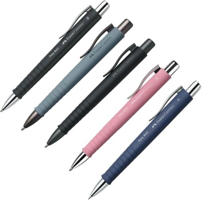 Faber-Castell - Kugelschreiber Poly Ball XB 5er Set