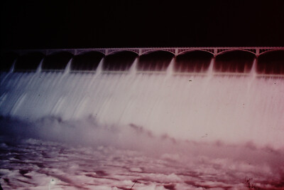 1958 Coulee Dam Washington State Chroma Inc Slide Ref L-B