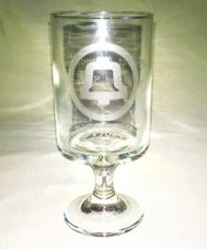 Vintage Bell Systems AT&T Perfect Attendance 1982 Switched Services Award Glass