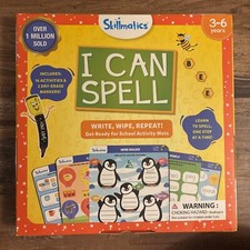     Skillmatics I Can Spell Write And Wipe Activity Mats 3-6 Years
