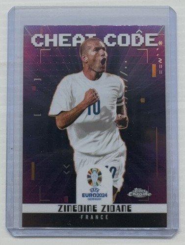 Topps Zinedine Zidane Euro 2024 Sticker (Neu (gemäss Beschreibung)) in