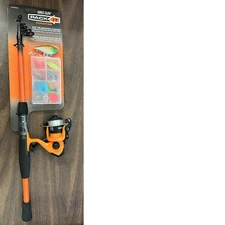 Eagle Claw Pack It Expedition 6'6" Telescopic Spinning Combo - PK66MMSC