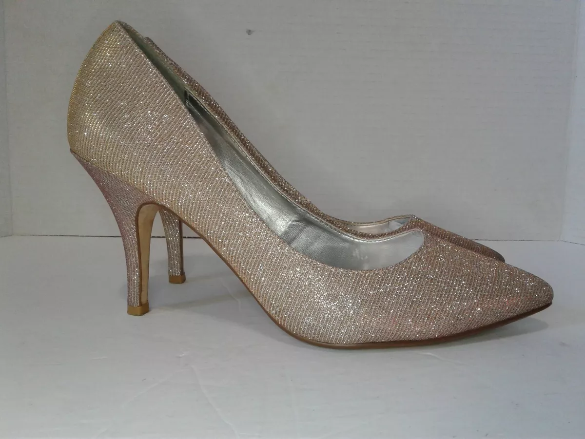 Dune glitter best sale pumps