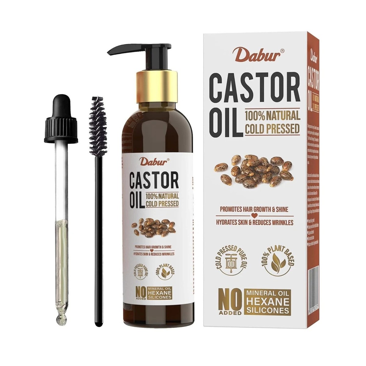 Dabur Castor Oil | 100% Natural Cold Pressed Oil - 200ml | eBay