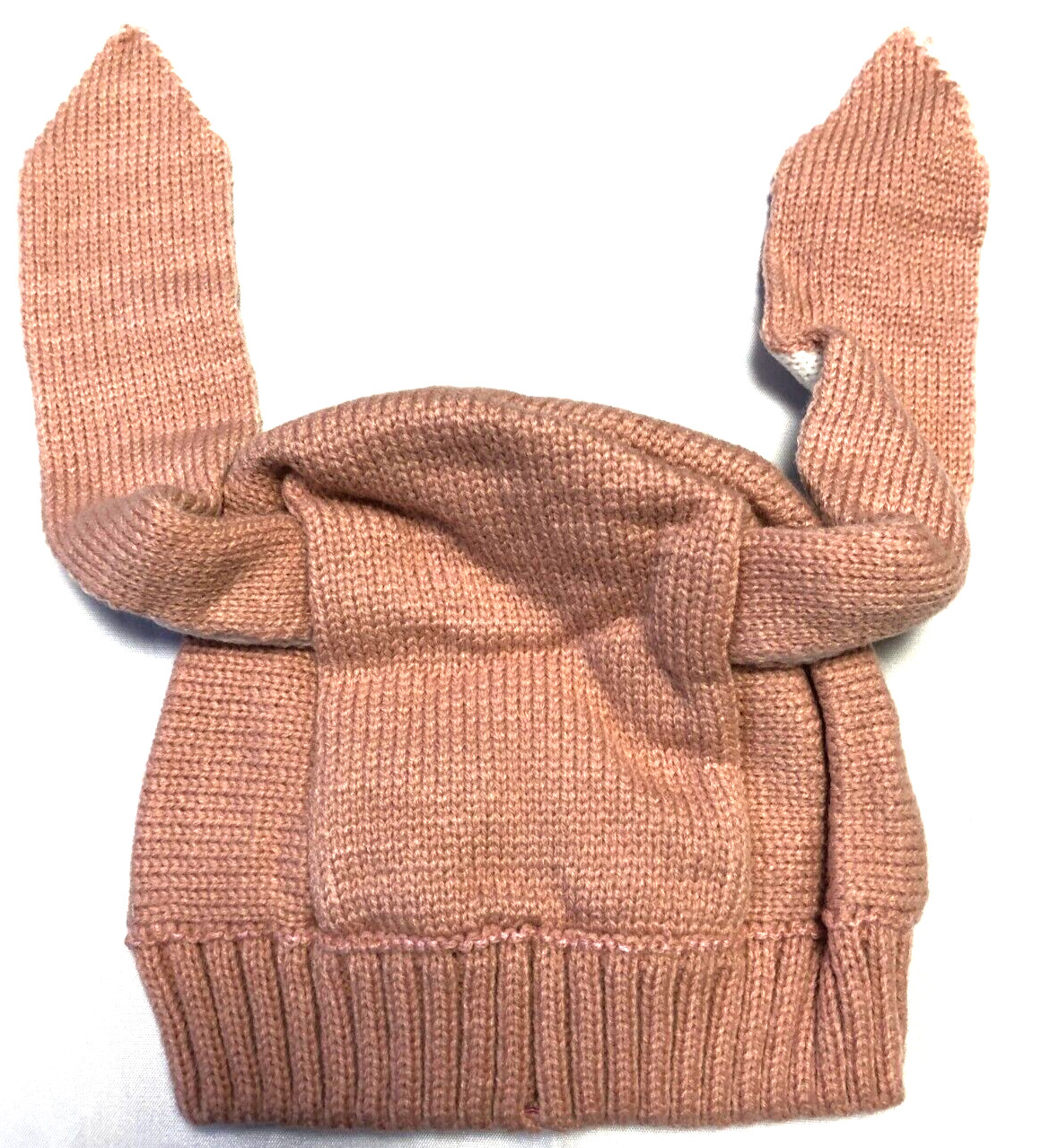 Toddlers Knitted Wooly Rabbit Hat image 3