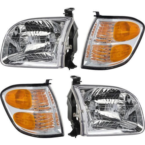 Headlight Kit For 2001-2004 Toyota Sequoia Left/Right Side Built Up To ...