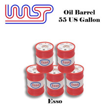 Esso 5 x Barrel Drum 1:32 Scale Slot Car Track Scenery Wasp 55