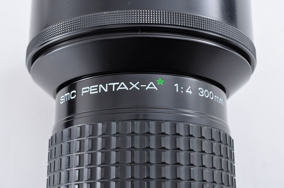 SMC Pentax-A* A 300mm f/4 Green Star Lens For K Mount From SMC Pentax-A* A 300mm f/4 Green Star Lens For K Mount From