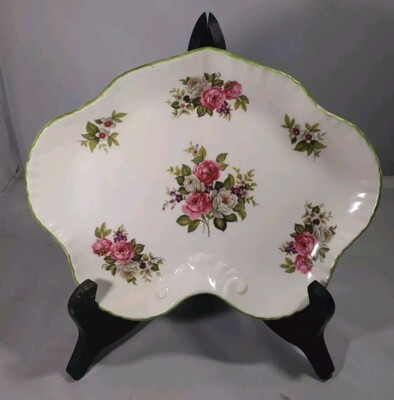 VINTAGE ALTE FOLEY JAMES KENT STAFFORDSHIRE HARMONY ROSE SÜSSE SCHMUCKSCHALE 
