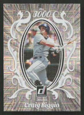 2023 Donruss Craig Biggio Mr. 3000 Vector #M3K-5 Card