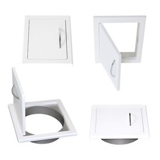 Wäscheschacht Türe aus MDF, Wäscheabwurftüre, Wäscheklappe,