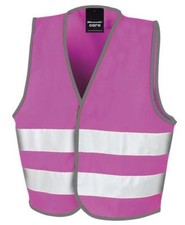Result Hi Vis Kids Safety Vest Junior High Visibility Childrens Waistcoat Top