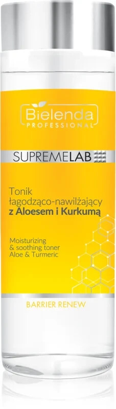 Bielenda Moisturising Soothing Face Toner with Aloe & Turmeric 200ml