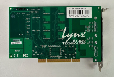 Lynx Studio Technology AES16-SRC-G 16-Channel AES PCI Card | eBay