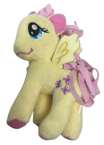 My Little Pony Fisher Price 2 Plush Butterflies Fluttershy Blue Rainbow Dash 6" - Picture 7 of 12