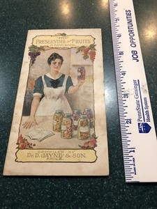 1916 Dr Jayne’s Fruits Handbook