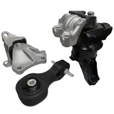 Engine Motor & Trans Mount Kit of 3 for 2012-2013 Honda Civic 1.8L W/Automatic