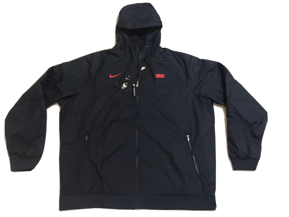 NIKE FRANCE FFF SOCCER JACKET BARCELONA REAL MADRID USA AMERICA