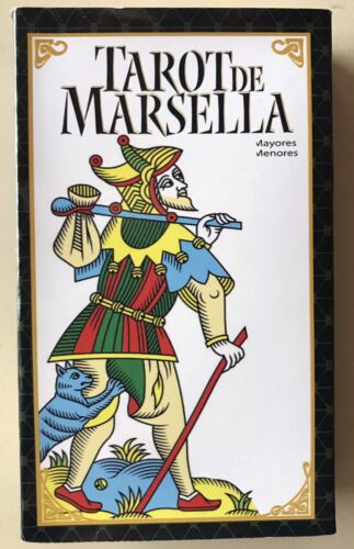 MAZO DE 78 CARTAS MARSEILLE MARSELLA MARSELLES HECHO EN LENGUA ARGENTINA ESPAÑOL - Imagen 1 de 9