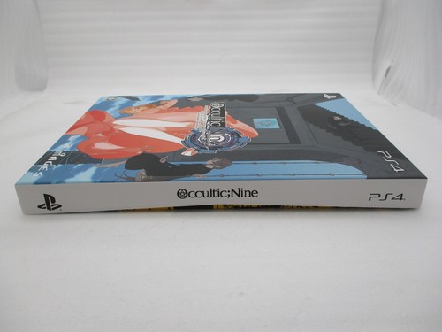 PS4 Occultic; Nove Edizione Limitata W/CD & Libro Dal Giappone 5pb - Foto 5 di 15