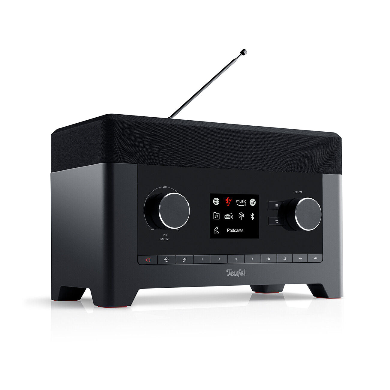 Teufel RADIO 3SIXTY Internetradio 360-Grad-Sound DAB+ Bluetooth Stereo