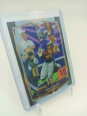 2014 Topps Football Greg Jennings Black Border /59 #289