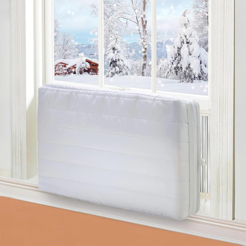 Indoor Air Conditioner Cover, 2014 Upgraded Window AC Cover for Inside, Double-L