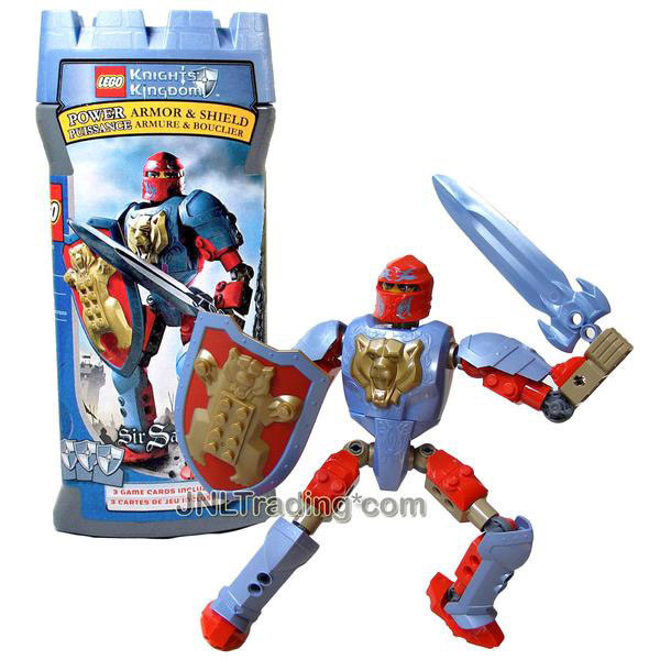 Year 2005 Lego Knights Kingdom 8794 - Knight of the Bear SIR