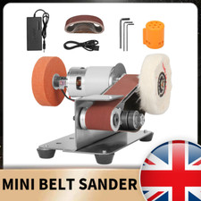 Mini Electric Belt Sander Sharpener Grinder DIY Polishing Machine Sanding Tool