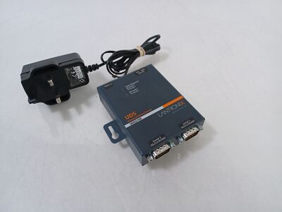 Lantronix UDS2100 2 Port seriell zu IP Ethernet Geräteserver 