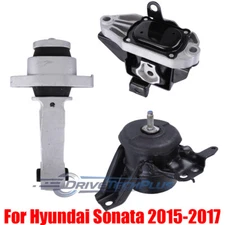 Engine Motor & Transmission Mount Set for Hyundai Sonata 2015-17 2.0L 2.4L Auto