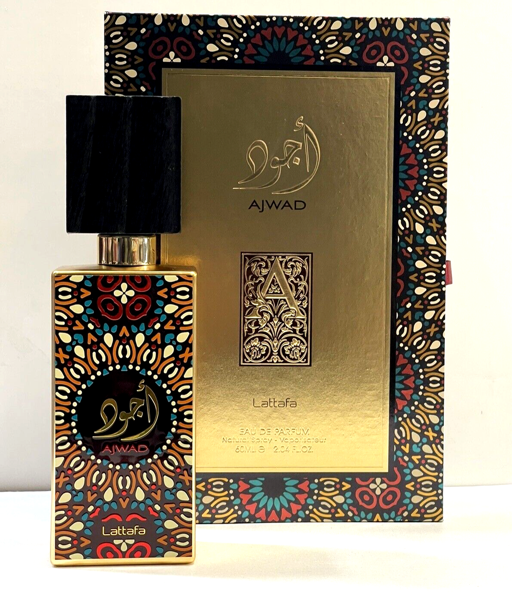 香水(ユニセックス) Lattafa AJWAD 60ml Ajwad EDP Unisex EDP Spray - 60ML by Lattafa – Intense Oud