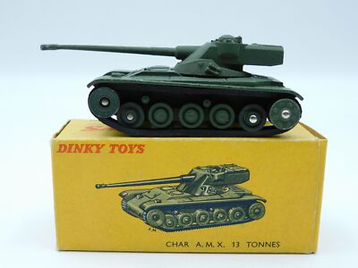 DINKY Char Amx 13 Tonnen 80C Carro Bewaffnete Tank MIB Diecast Frankreich