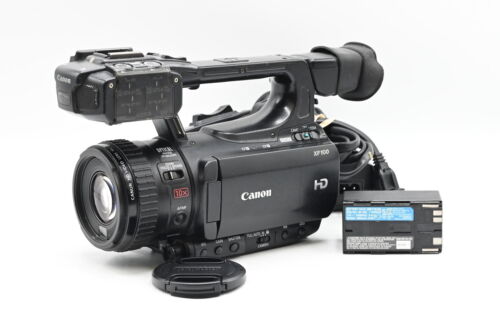 Canon XF100 HD Professional Camcorder Video Camera *Read #309 - Afbeelding 1 van 8