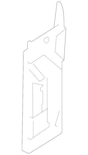 Cubierta de pestillo para Ford Transit 2015-2023 (P/N EK4Z-61266B26-AA)