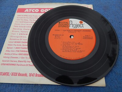 7 inch jukebox 33 rpm mini LP: WORLD'S GREATEST JAZZ BAND - VOLUME II ...